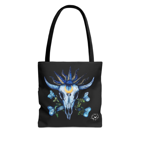 Cow Skull Tote Bag