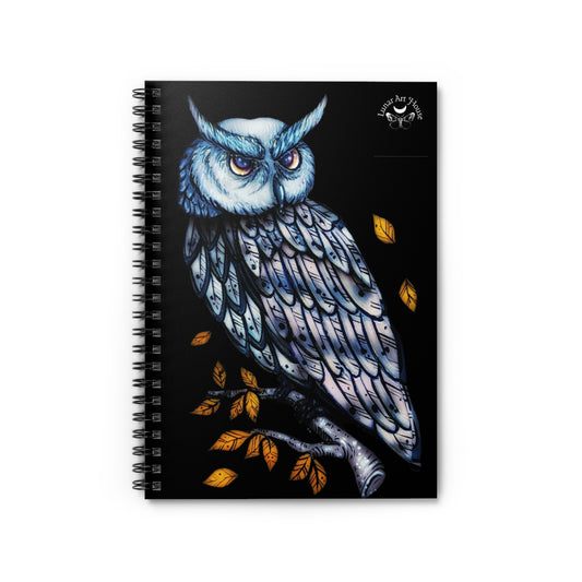 Owl Spiral Notebook