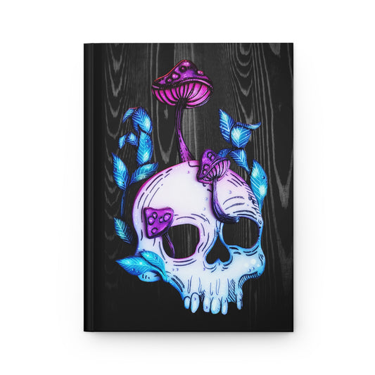 Mushroom Skull Hardcover A5 Journal