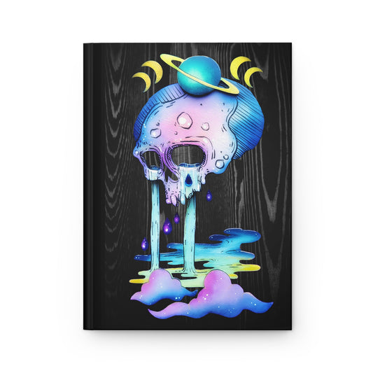 Sad Skull Hardcover Journal