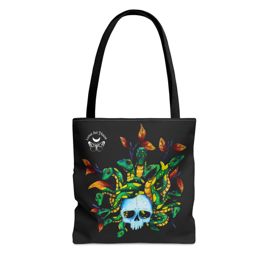 Medusa Skull 2 Tote Bag