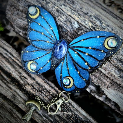 Blue Butterfly Compartment Made to Order