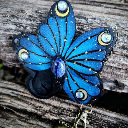 Blue Butterfly Compartment Made to Order