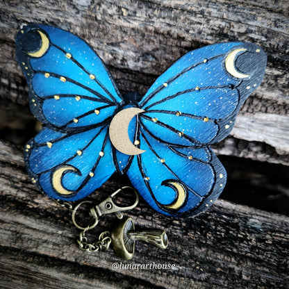 Blue Butterfly Compartment Made to Order