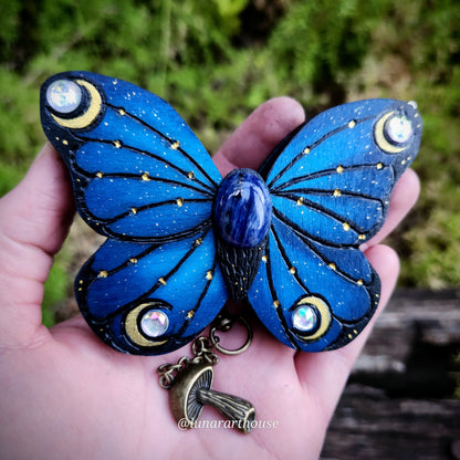 Blue Butterfly Compartment Made to Order