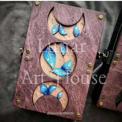 Light Luna Moth Hidden Key Journal