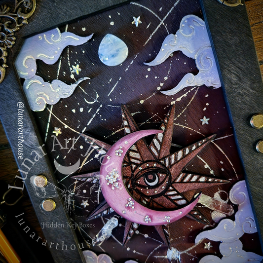 Dark Celestial Hidden Key Journal