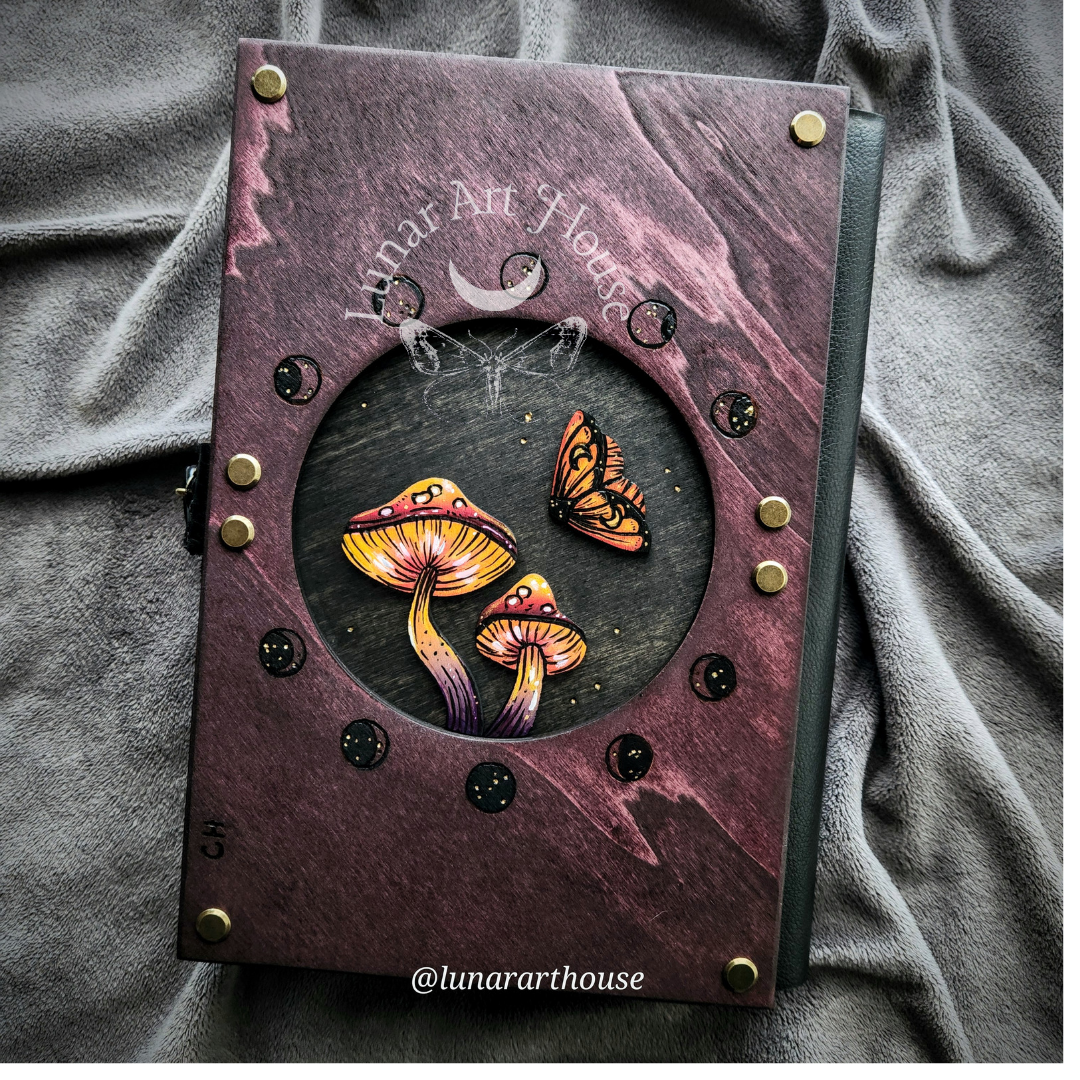 Cat Skull Hidden Key Journal Made to Order