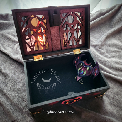 Fire Heart Keyless Lock Box