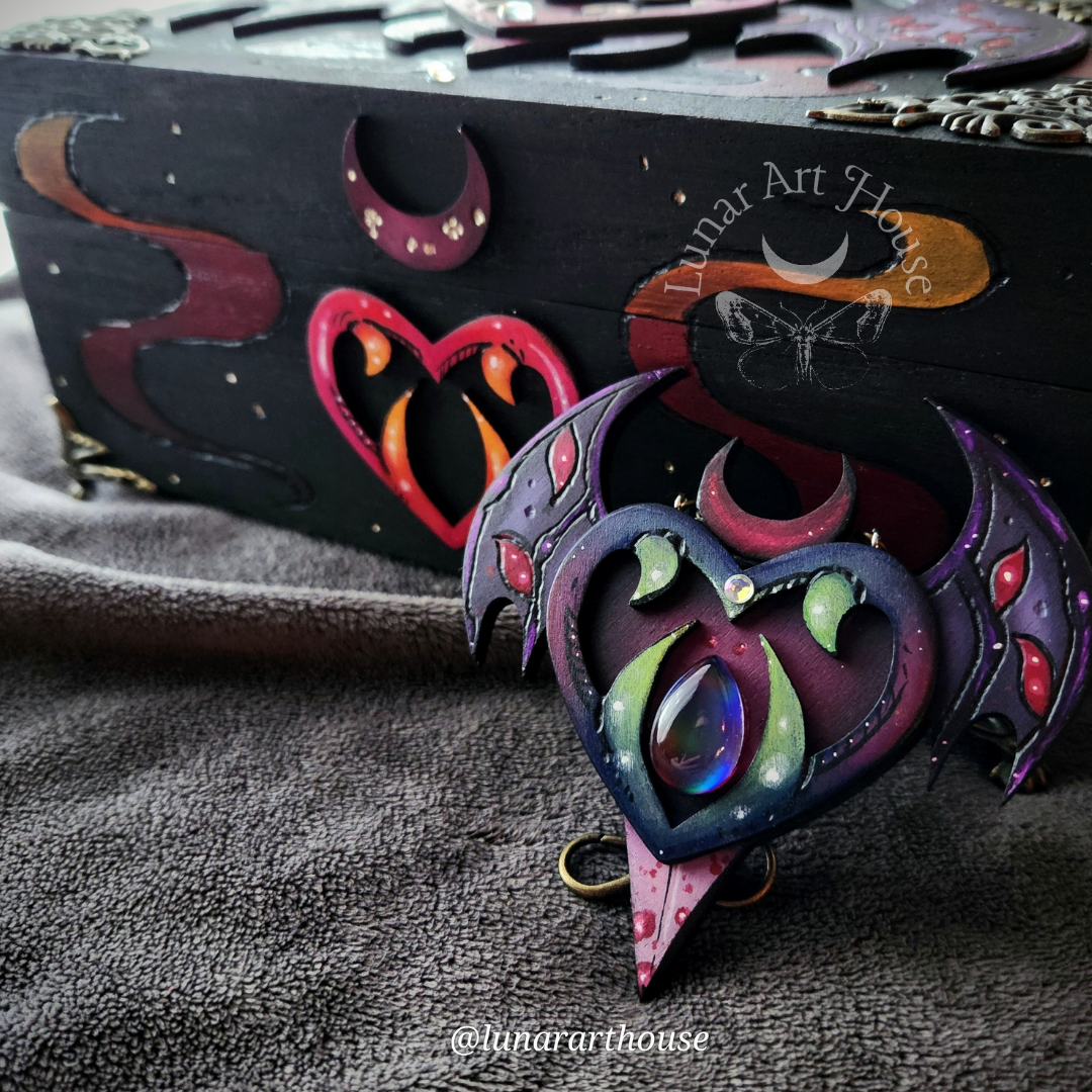 Fire Heart Keyless Lock Box