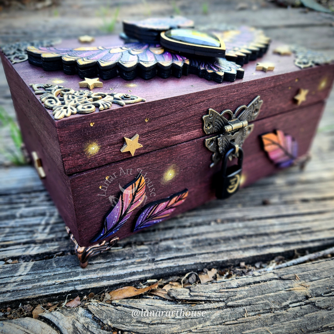 Owl Hidden Key Box Made to Order