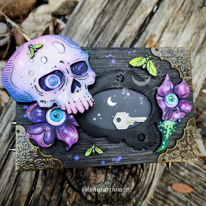 Eye Skull Mini Hidden Key Box