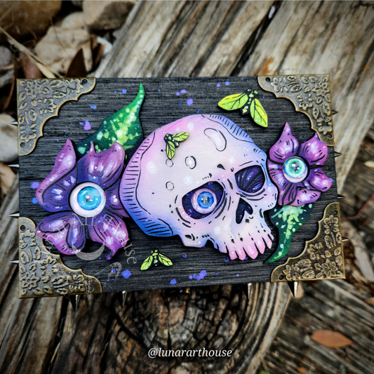 Eye Skull Mini Hidden Key Box