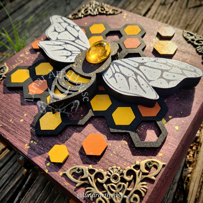 Honeybee Hidden Key Box