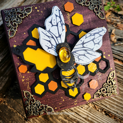 Honeybee Hidden Key Box