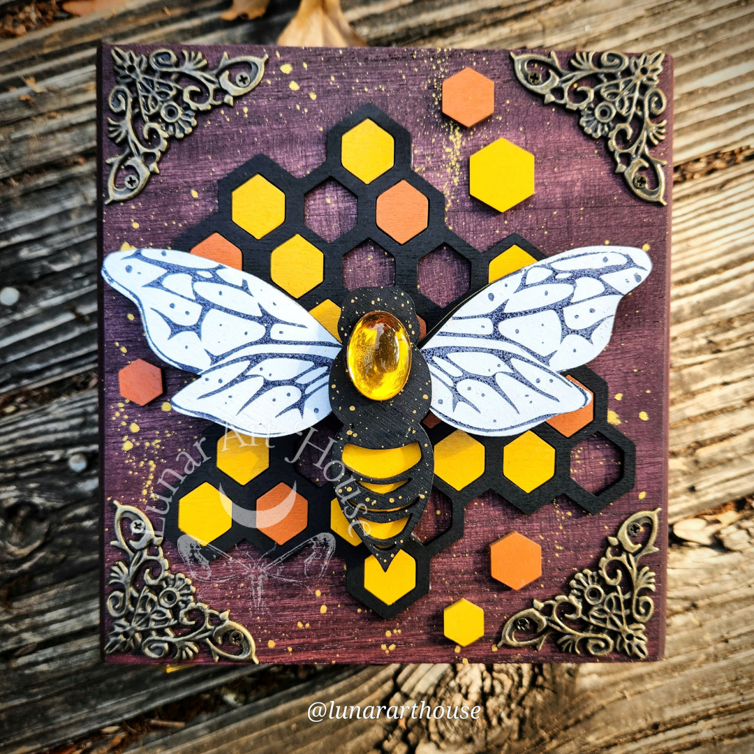 Honeybee Hidden Key Box