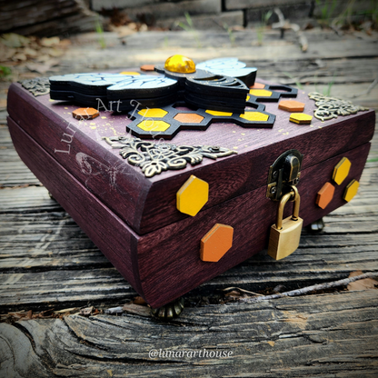 Honeybee Hidden Key Box