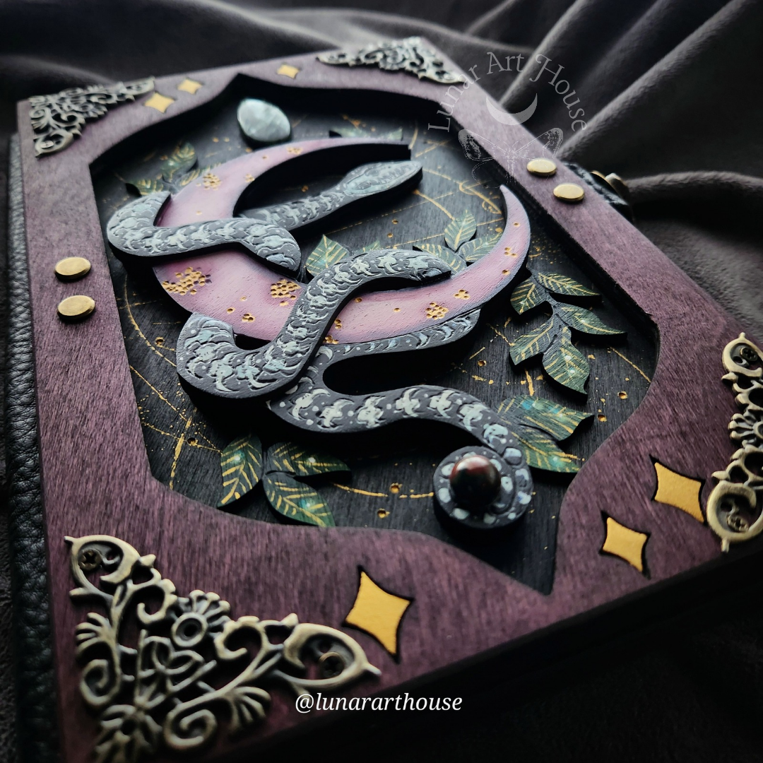 Skelly Snake Hidden Key Journal