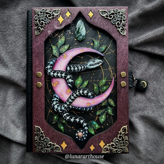 Skelly Snake Hidden Key Journal