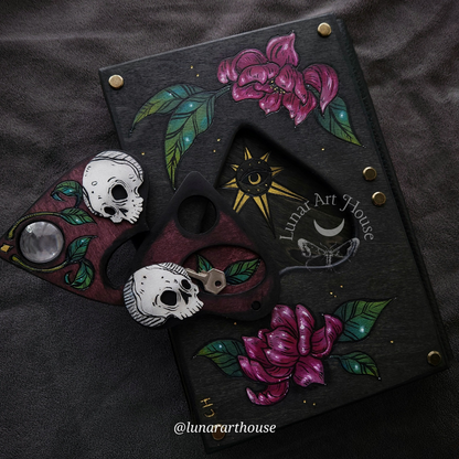 MADE TO ORDER Coffin Ouija Hidden Key Journal