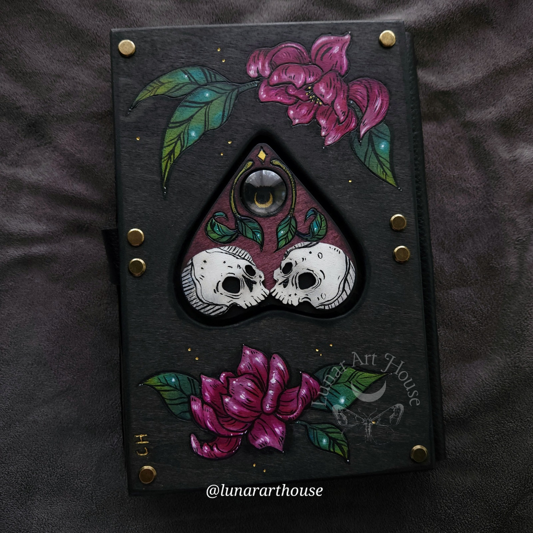 MADE TO ORDER Coffin Ouija Hidden Key Journal