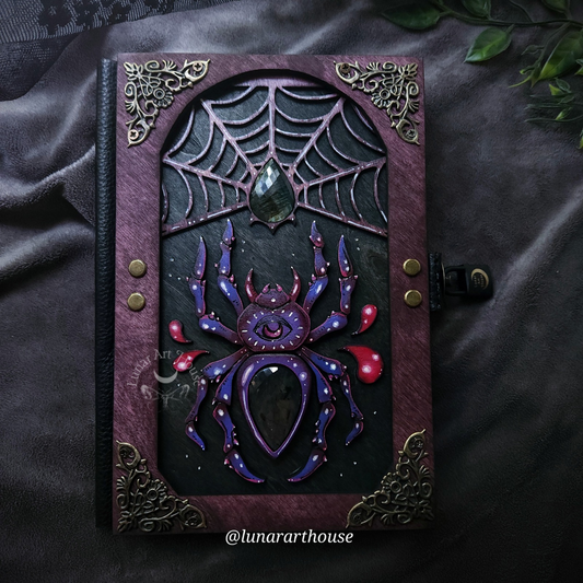 ✨️MADE TO ORDER Spider Hidden Key Journal