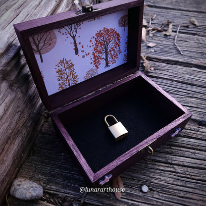 Mini Fox Hidden Key Box