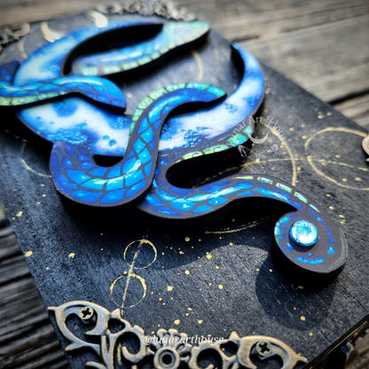 Snake and Moon Hidden Key Box Printed Edition