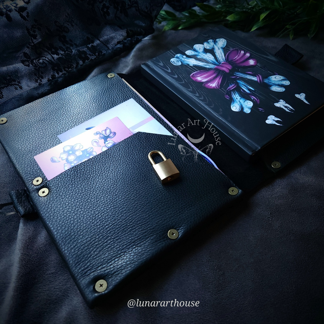 Snake and Moon Hidden Key Journal Printed Edition