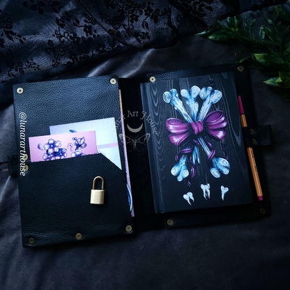 Snake and Moon Hidden Key Journal Printed Edition