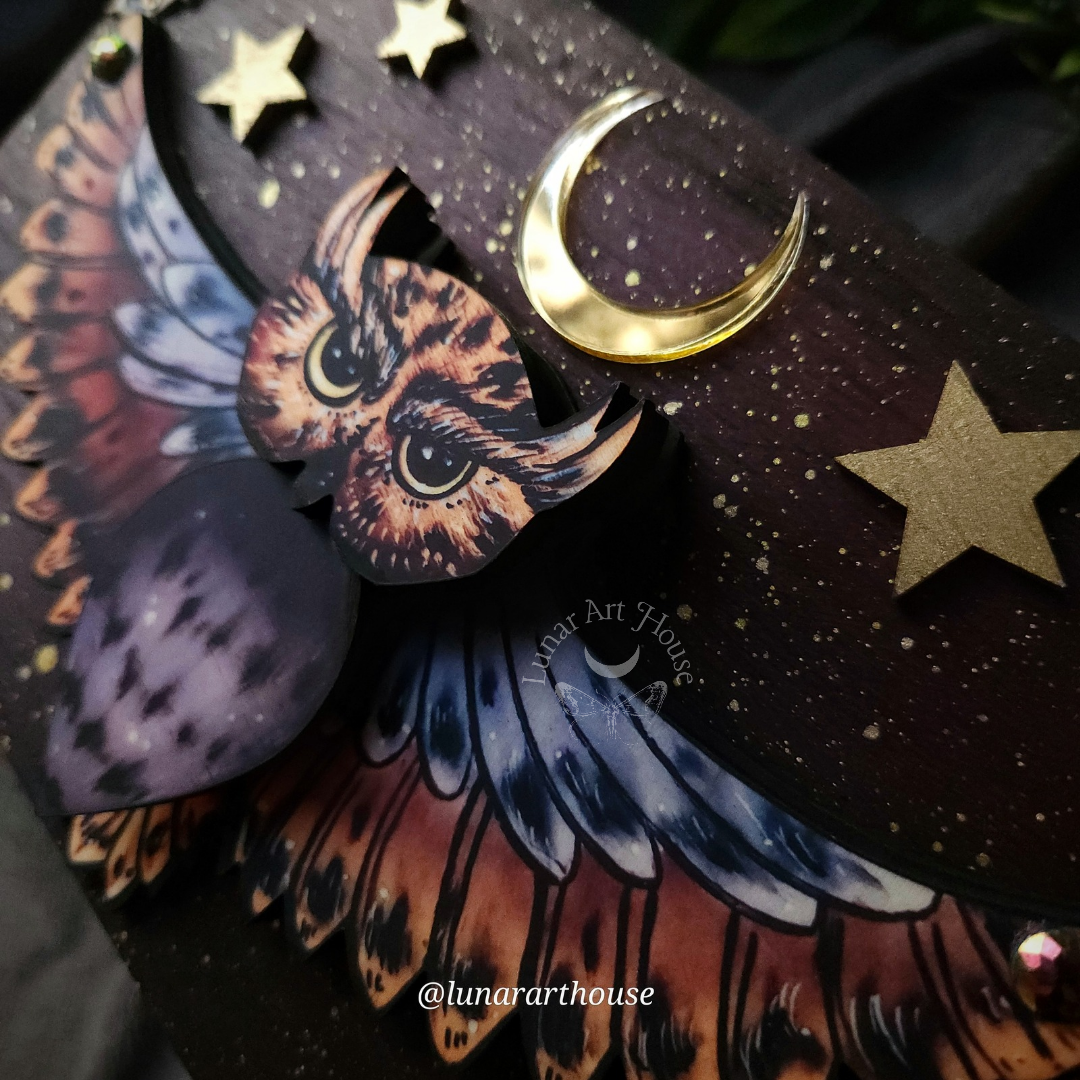 Owl Hidden Key Box Printed Edition