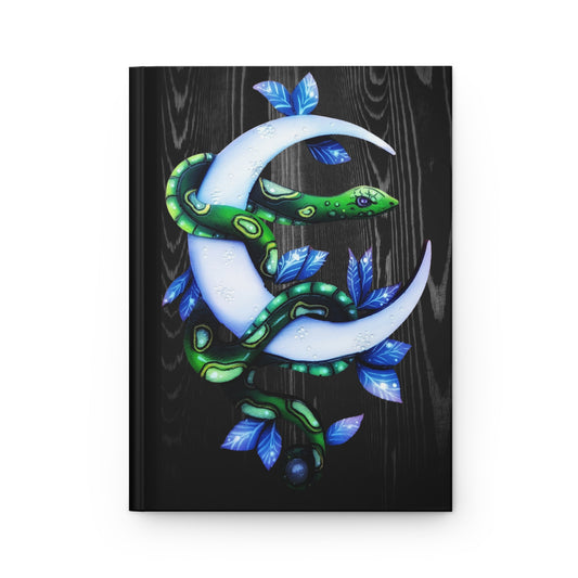 Green Snake Hardcover A5 Journal