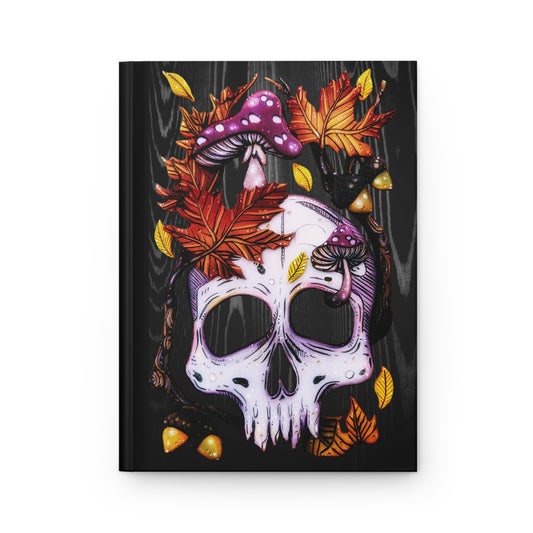 Autumn Skull Hardcover A5 Journal