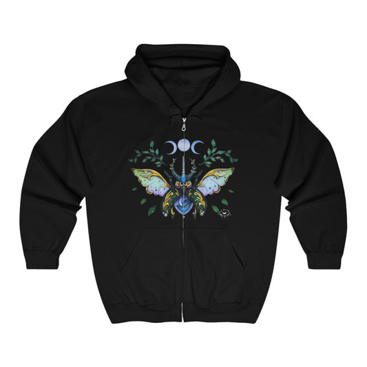 Beetle Zip Up Sweatshirt