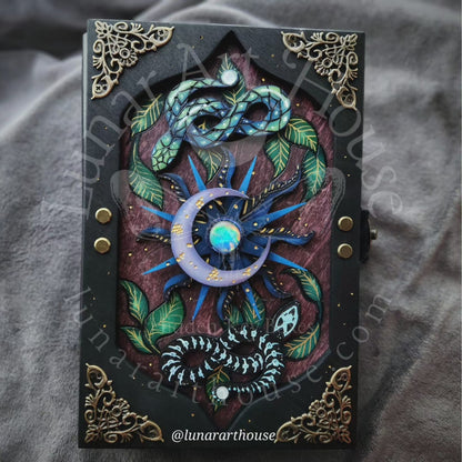 Skelly Snake Hidden Key Journal