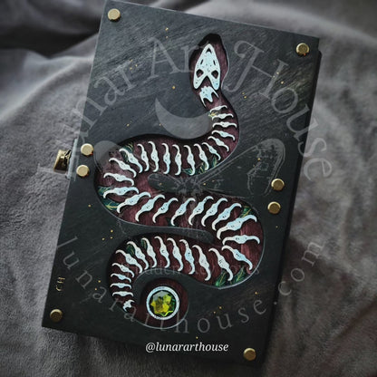 Skelly Snake Hidden Key Journal