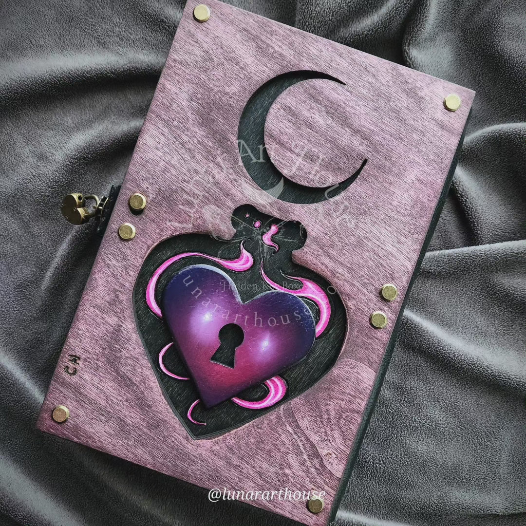 Potion Bottle Hidden Key Journal