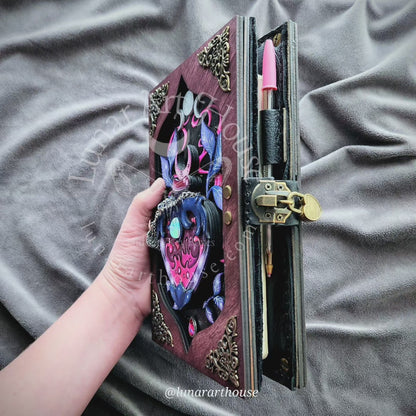 Potion Bottle Hidden Key Journal