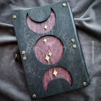 Purple Ouija Hidden Key Journal