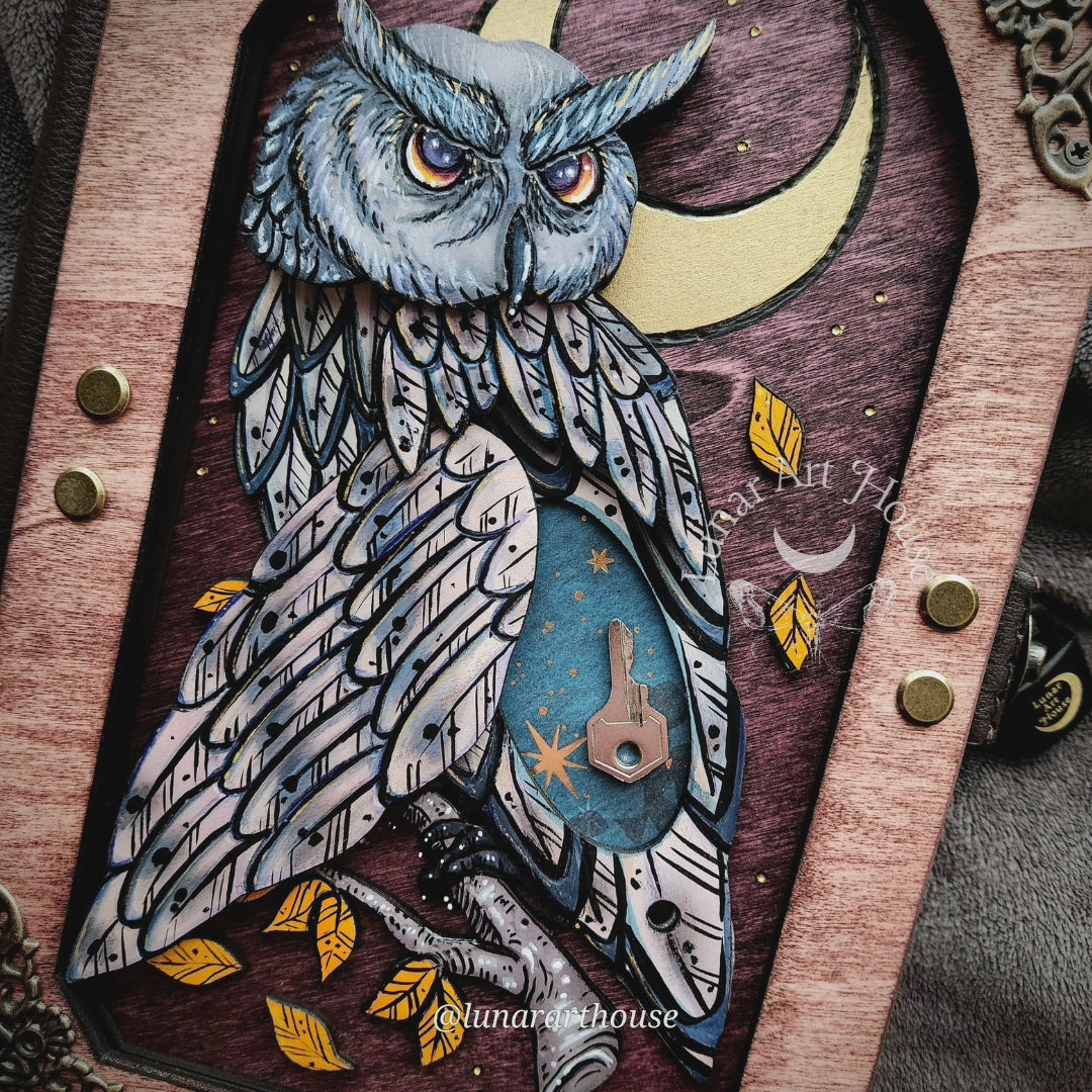 Owl Hidden Key Journal