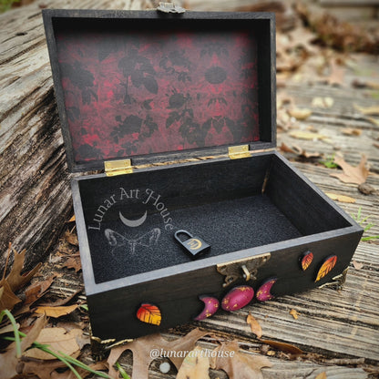 Death Head Moth Hidden Key Box