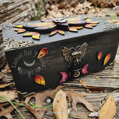 Death Head Moth Hidden Key Box