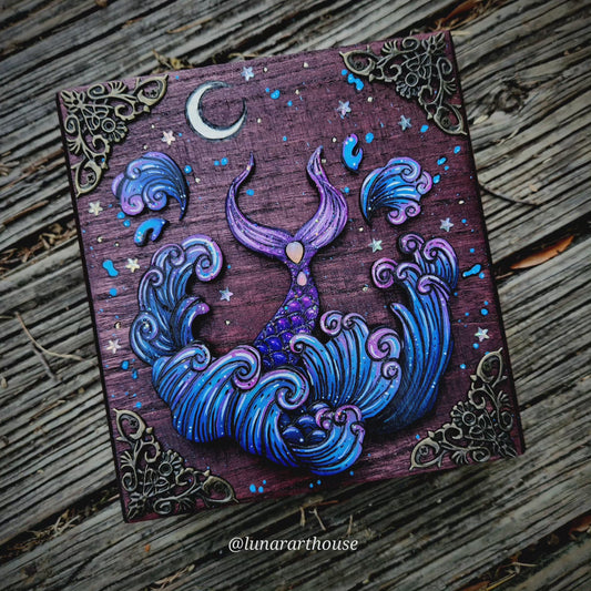 Mermaid Hidden Key Box