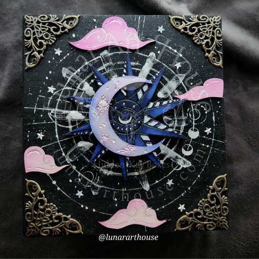 Celestial Hidden Key Box Made to Order