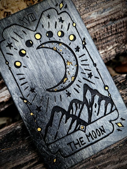 Sun and Moon Tarot Card Plaques