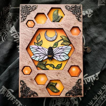 Bee Hidden Key Journal Made to Order